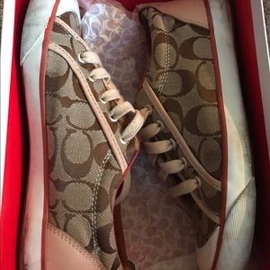 Authentic Barrett Khaki Coach Sneakers