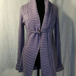 Long Lavender Sweater