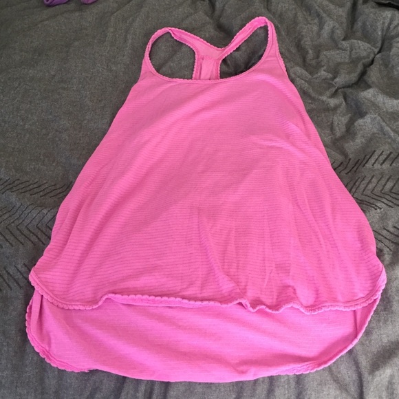 Hot pink lululemon top