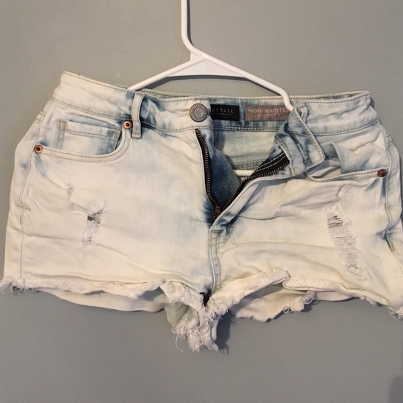 Aeropostale acid washed shorts