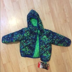 North face reversible jacket