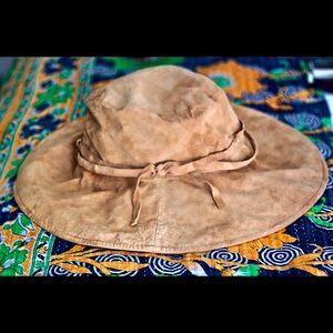 San Diego Hat Co. Wide Brim Suede Sun Hat