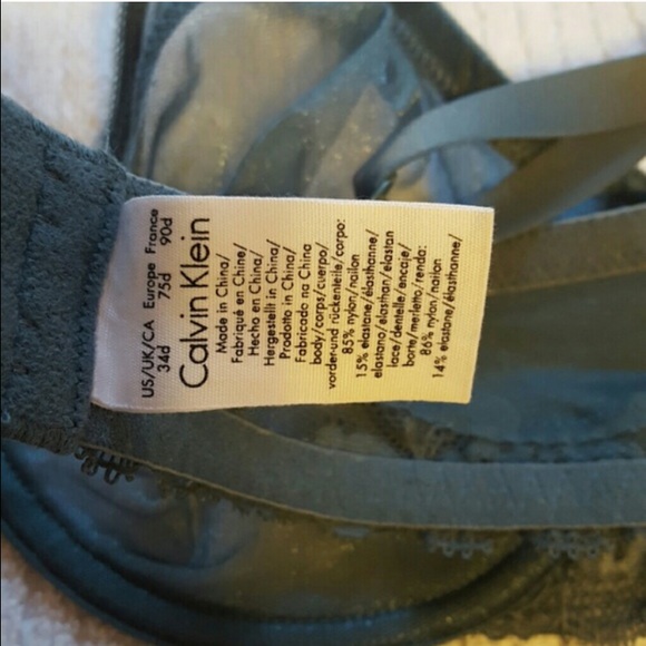 🚫SOLD🚫 Sheer Calvin Klein Bra - Picture 3 of 3