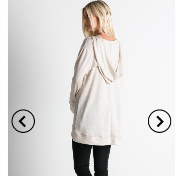 ✨Casual Hoodie In Charcoal - Picture 4 of 6