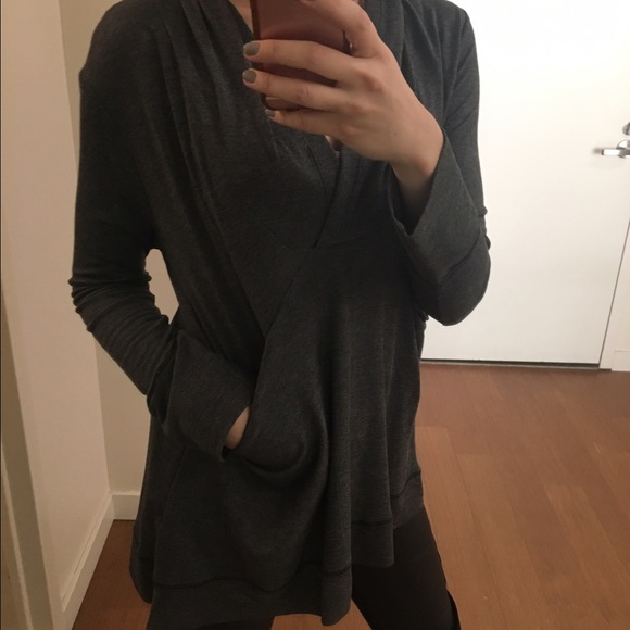 ✨Casual Hoodie In Charcoal - Picture 6 of 6