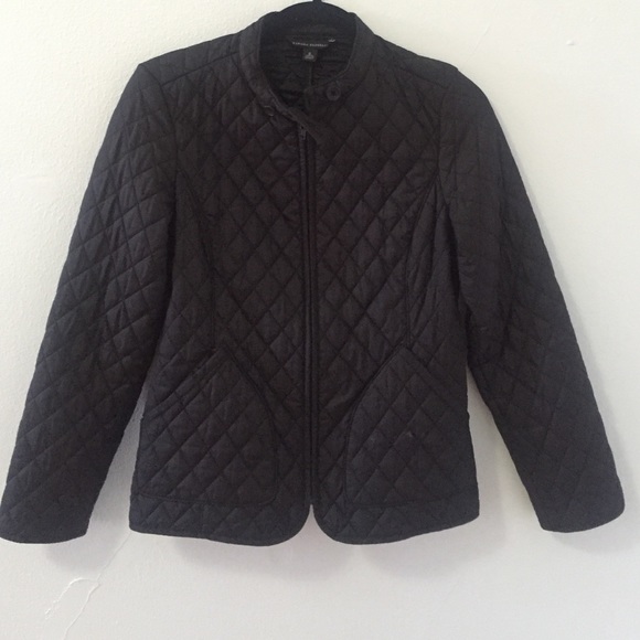 Banana Republic Quilted Nylon Moto Jacket