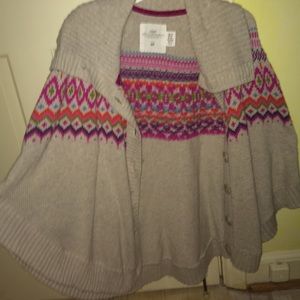 Cosy colorful patterned fall sweater