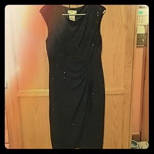 Black soft sparkly dress worn once