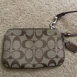 Coach wristlet