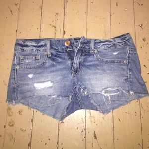 american eagle outfitters jean shorts medium wash