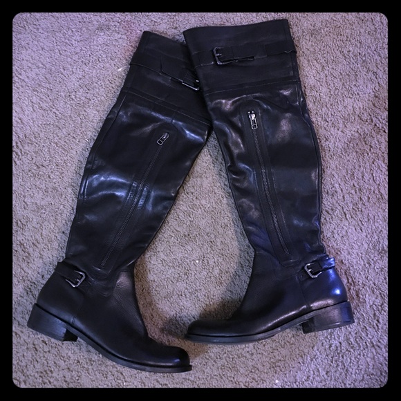 steve madden knee high boots