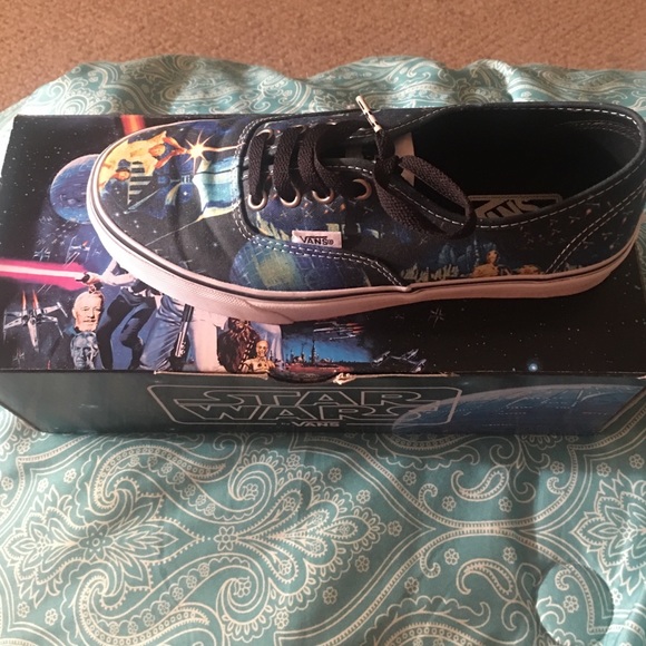 new without tags limited edition starwars vans