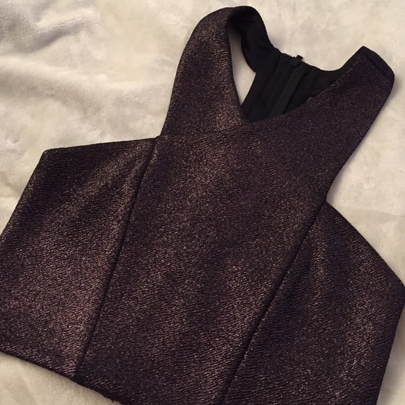 High Neck Cropped Top