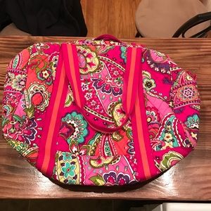 Vera Bradley Sport Duffel in Pink Swirls