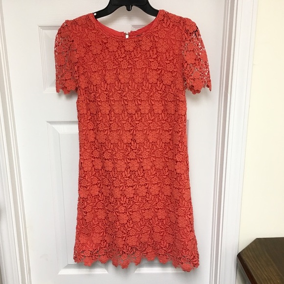 Juicy Couture Dresses & Skirts - Orange Lace Juicy Couture Dress