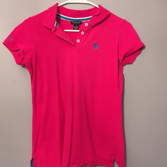 Polo Assn. pink polo