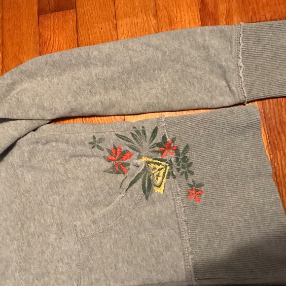 Embroidered zip up Roxy jacket - Picture 2 of 3