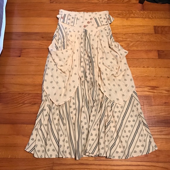 Boho NWOT French made skirt