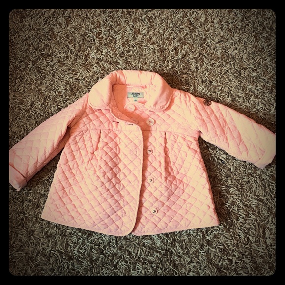 Authentic Armani Double- Breasted coat/light nylon