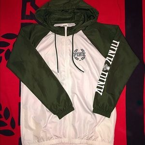 VS pink anorak