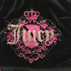 Adorable velvet juicy couture zip up hoodie!