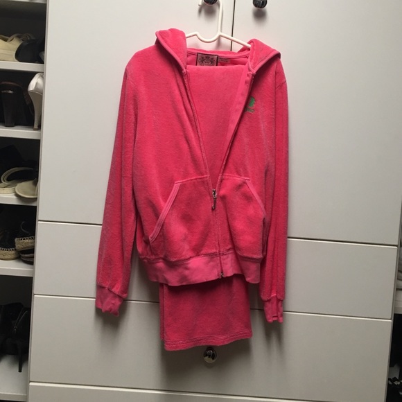 Terry sweat suit