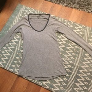 Nike Pro long sleeve grey shirt