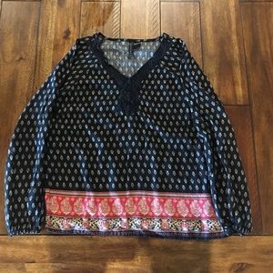 Flowy long sleeve shirt