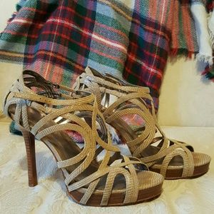 Caged heels