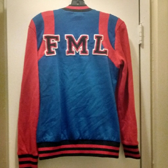 Novelty letterman jacket