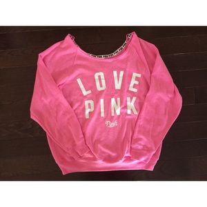 PINK Lounge Shirt Long Sleeve