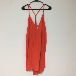 Orange Sun dress
