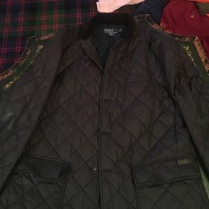 Polo quilted jacket.