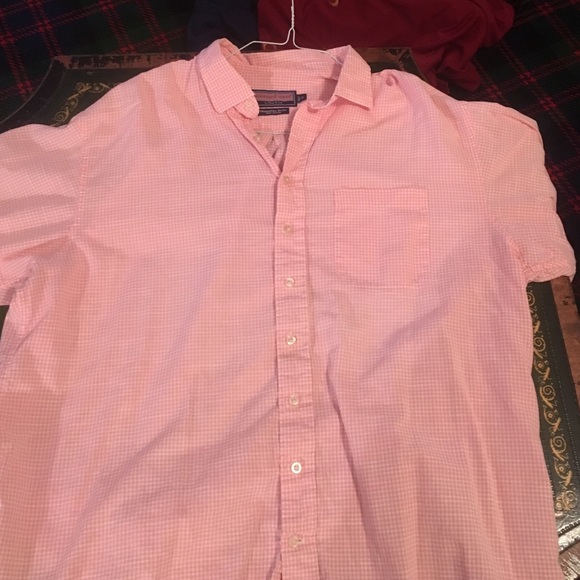 Vineyard Vine pink gingham.