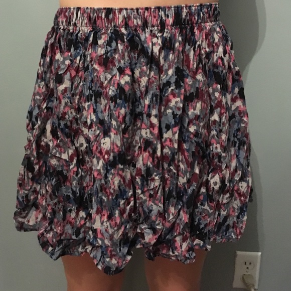 floral abercrombie skirt