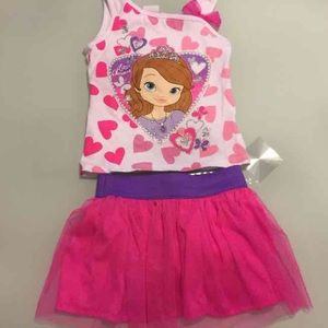 Sofia The First Two Piece Outfit