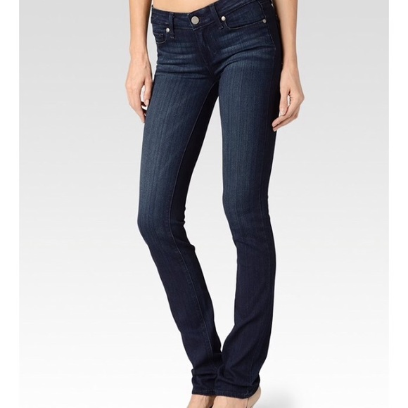 Paige Skyline Straight Jeans in Midlake