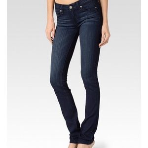 Paige Skyline Straight Jeans in Midlake