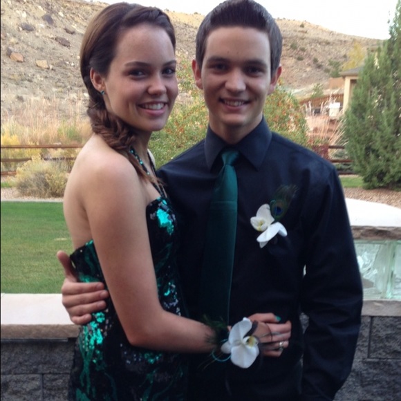 Alyce Paris Sequin Prom Dress - Picture 2 of 4