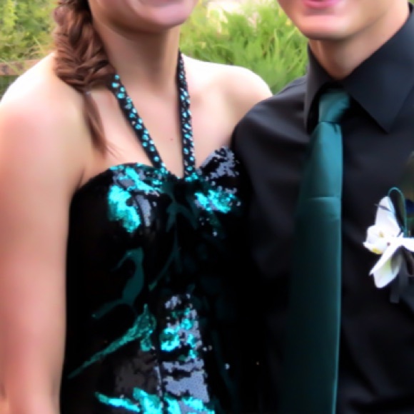 Alyce Paris Sequin Prom Dress - Picture 3 of 4