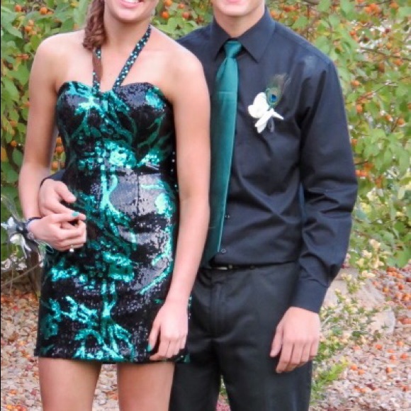 Alyce Paris Sequin Prom Dress - Picture 1 of 4