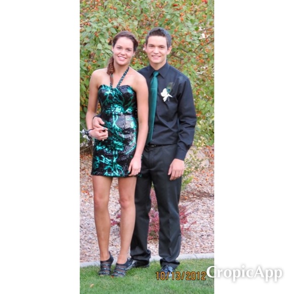 Alyce Paris Sequin Prom Dress - Picture 4 of 4
