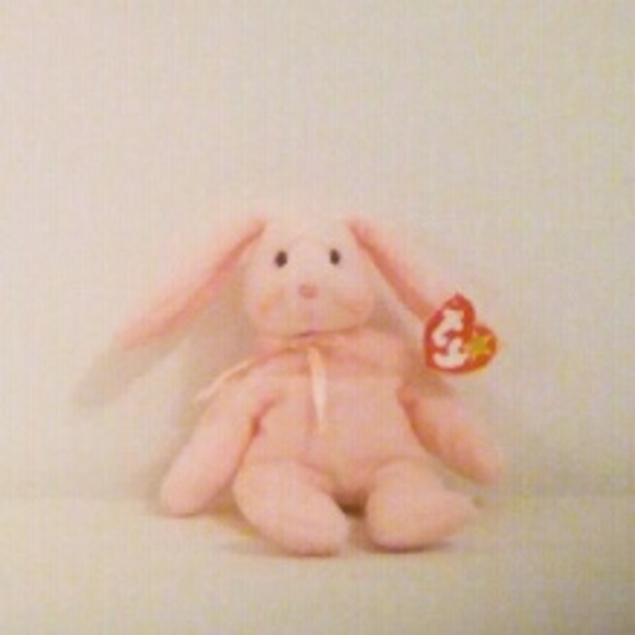 New Gift for Baby Girl Rare Beanie Baby Bunny
