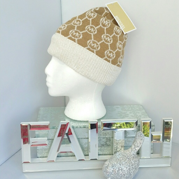 Michael Kors Accessories - 🚨LAST ONE🚨Metallic Michael Kors BEANIE