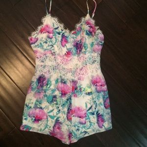 Floral romper