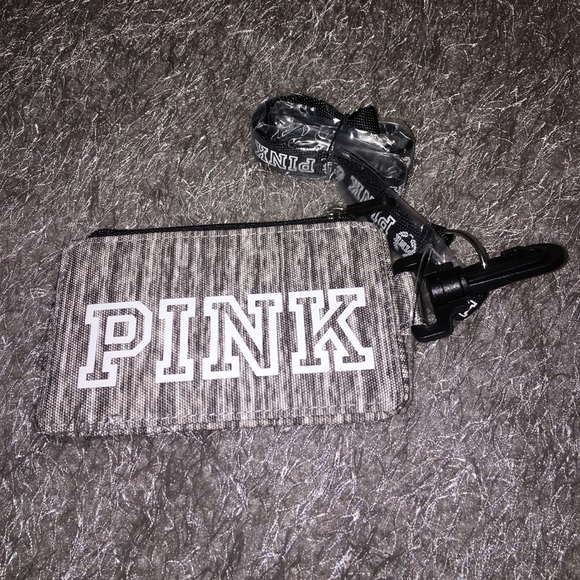 Pink ID Holder