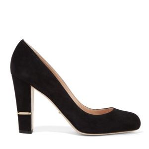 Sergio Rossi  Black Suede pumps