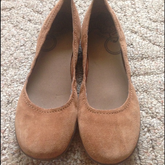 Merrill women's avesso oak suede ballet flats