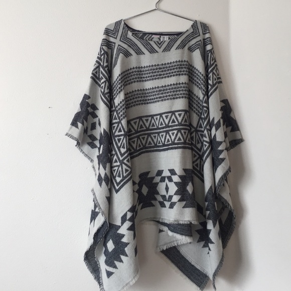 Tribal poncho