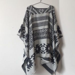 Tribal poncho